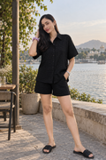 Noir Stripe Co-Ord Set