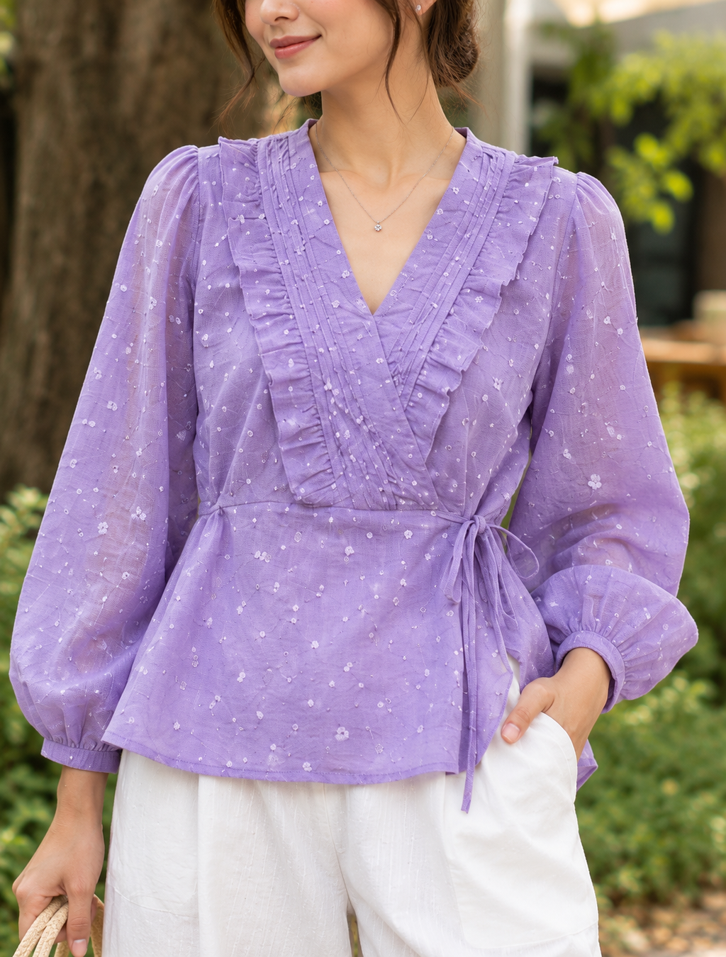 Veya Lavender Co-ord Set