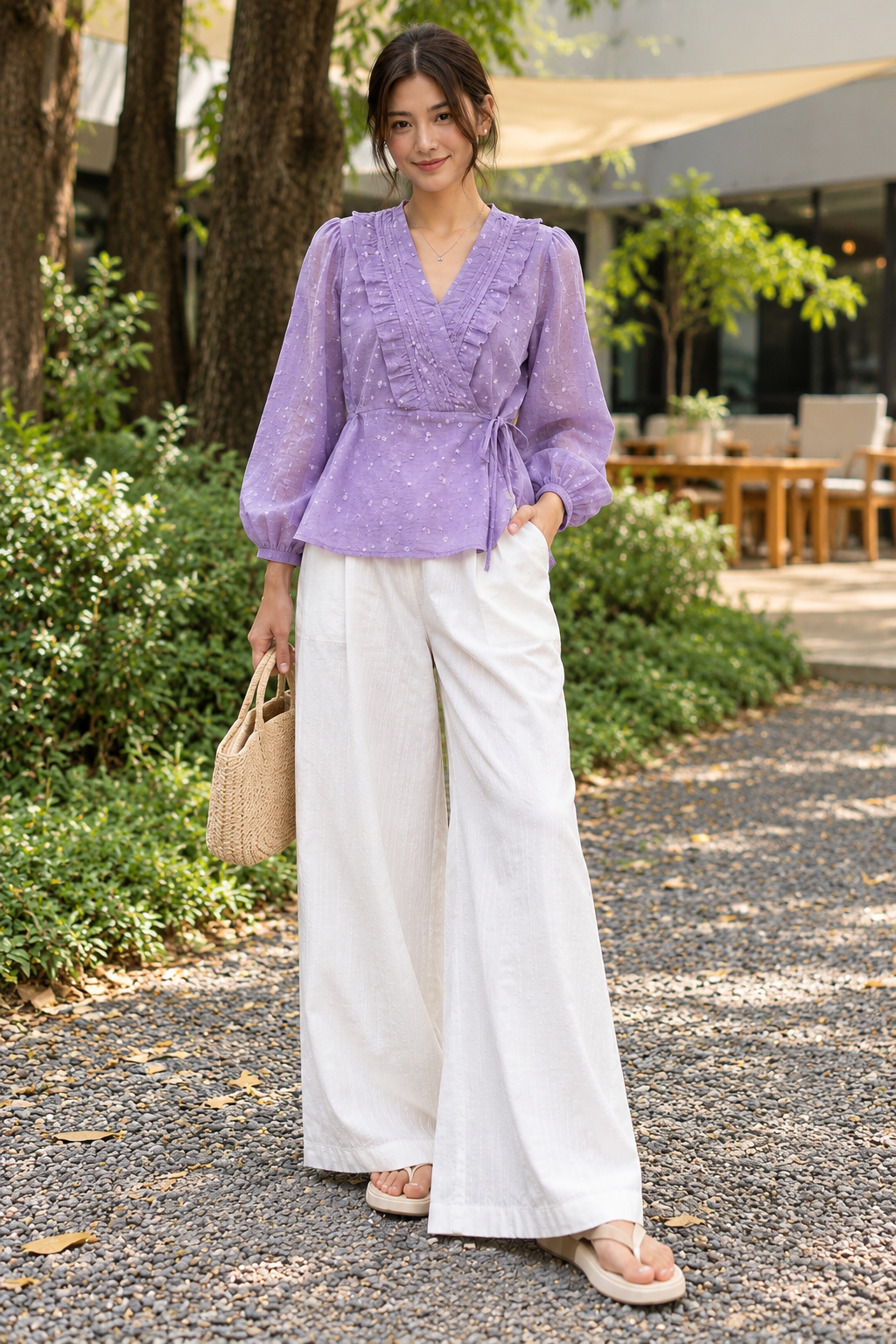 Veya Lavender Co-ord Set