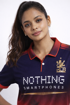 RCB Official Fan Jersey 2026 | Royal Challengers Bengaluru T-Shirt for Women