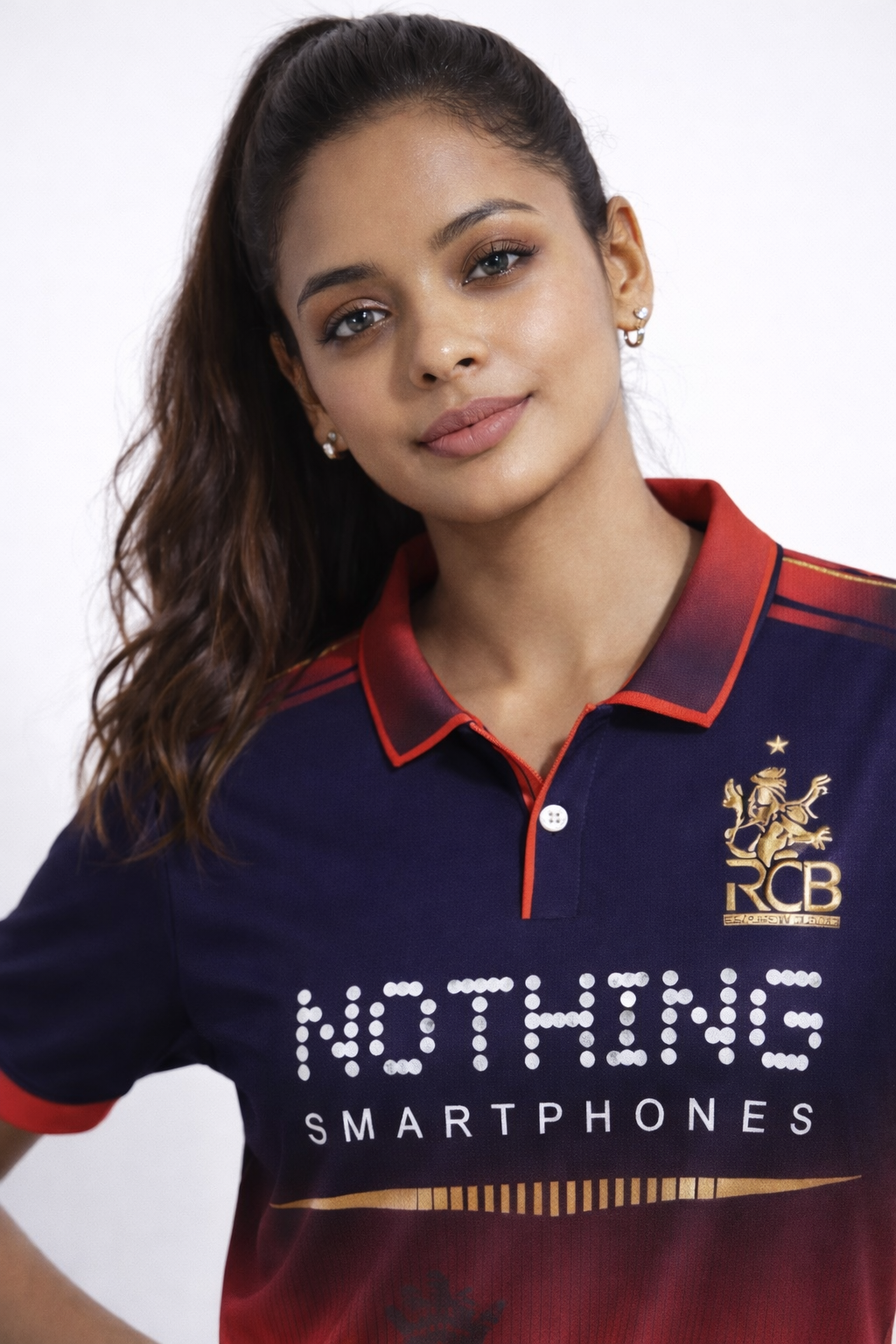 RCB Official Fan Jersey 2026 | Royal Challengers Bengaluru T-Shirt for Women