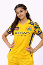 CSK Girls Jersey 2026 | Chennai Super Kings Kids Official Inspired Yellow IPL Cricket T-Shirt