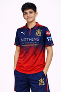RCB Official Boys Jersey 2026 |Royal Challengers Bangalore Kids Official Inspired Fan Cricket T-Shirt