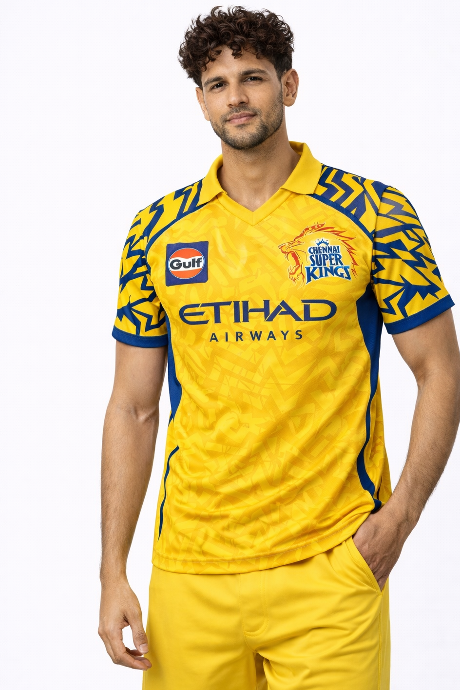 CSK Official Fan Jersey 2026 | Chennai Super Kings T-Shirt for Men