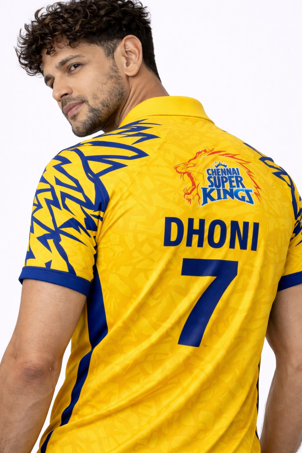 CSK Official Fan Jersey 2026 | Chennai Super Kings T-Shirt for Men
