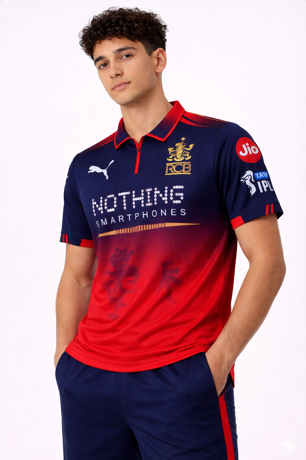 RCB Official Fan Jersey 2026 | Royal Challengers Bangalore T-Shirt for Men