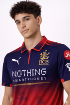 RCB Official Fan Jersey 2026 | Royal Challengers Bangalore T-Shirt for Men