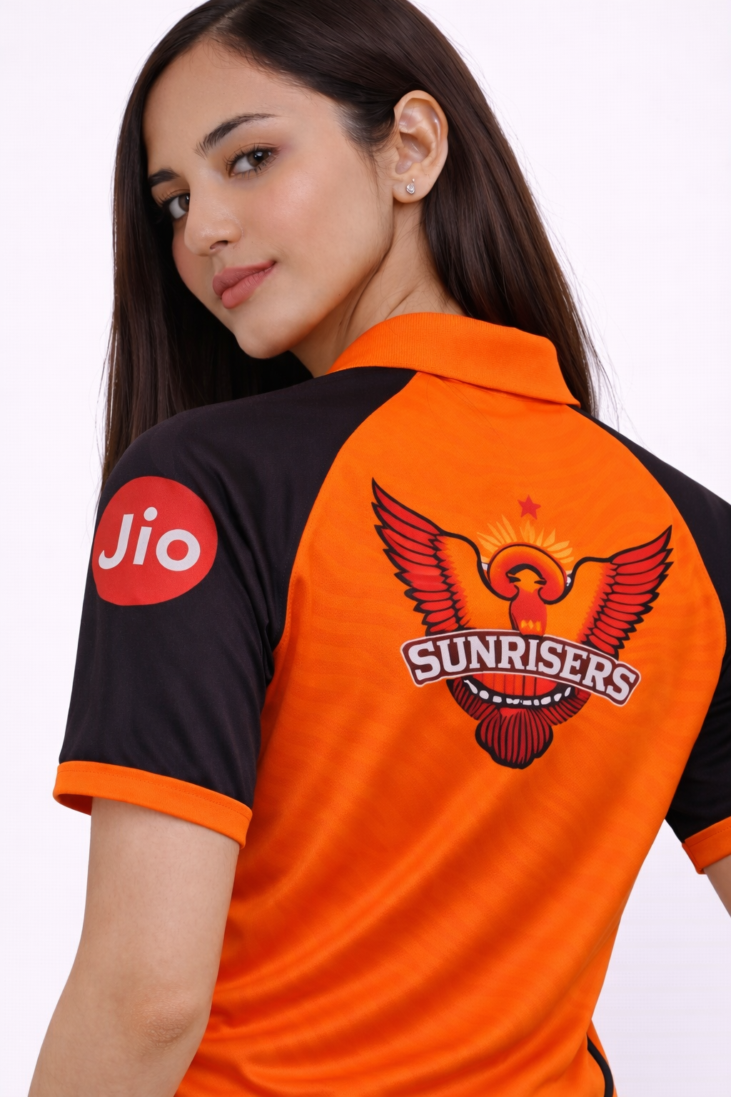 SRH Official Fan Jersey 2026 | Hyderabad Sunrisers T-Shirt for Women