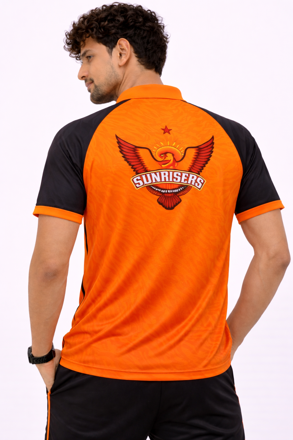 SRH Official Fan Jersey 2026 | Sunrisers Hyderabad T-Shirt for Men