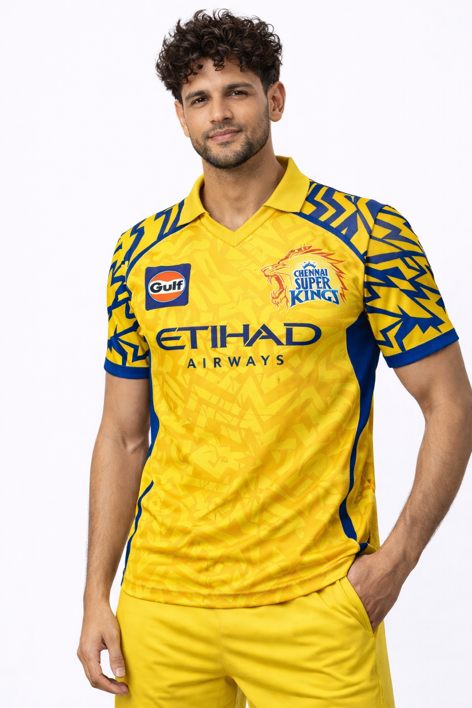 CSK Official Fan Jersey 2026 | Chennai Super Kings T-Shirt for Men