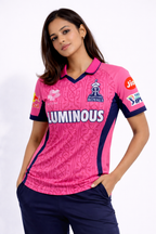 RR Official Fan Jersey 2026 | Rajasthan Royals T-Shirt for Women