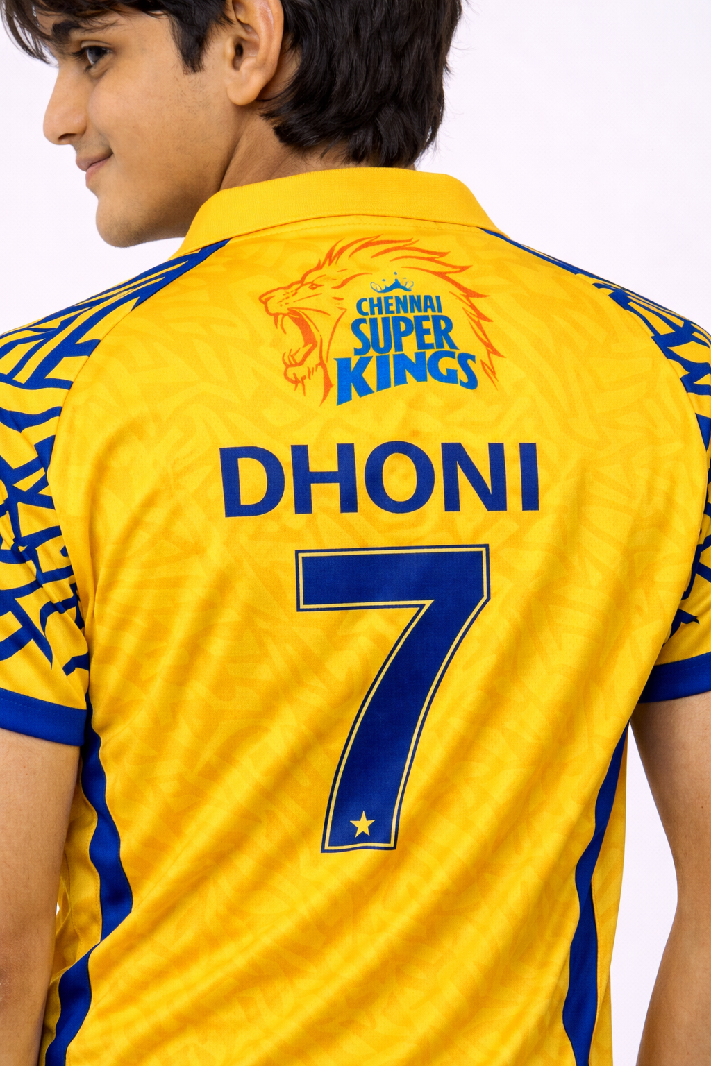 CSK Boys Jersey 2026 | Chennai Super Kings Kids Official Inspired Yellow IPL Cricket T-Shirt