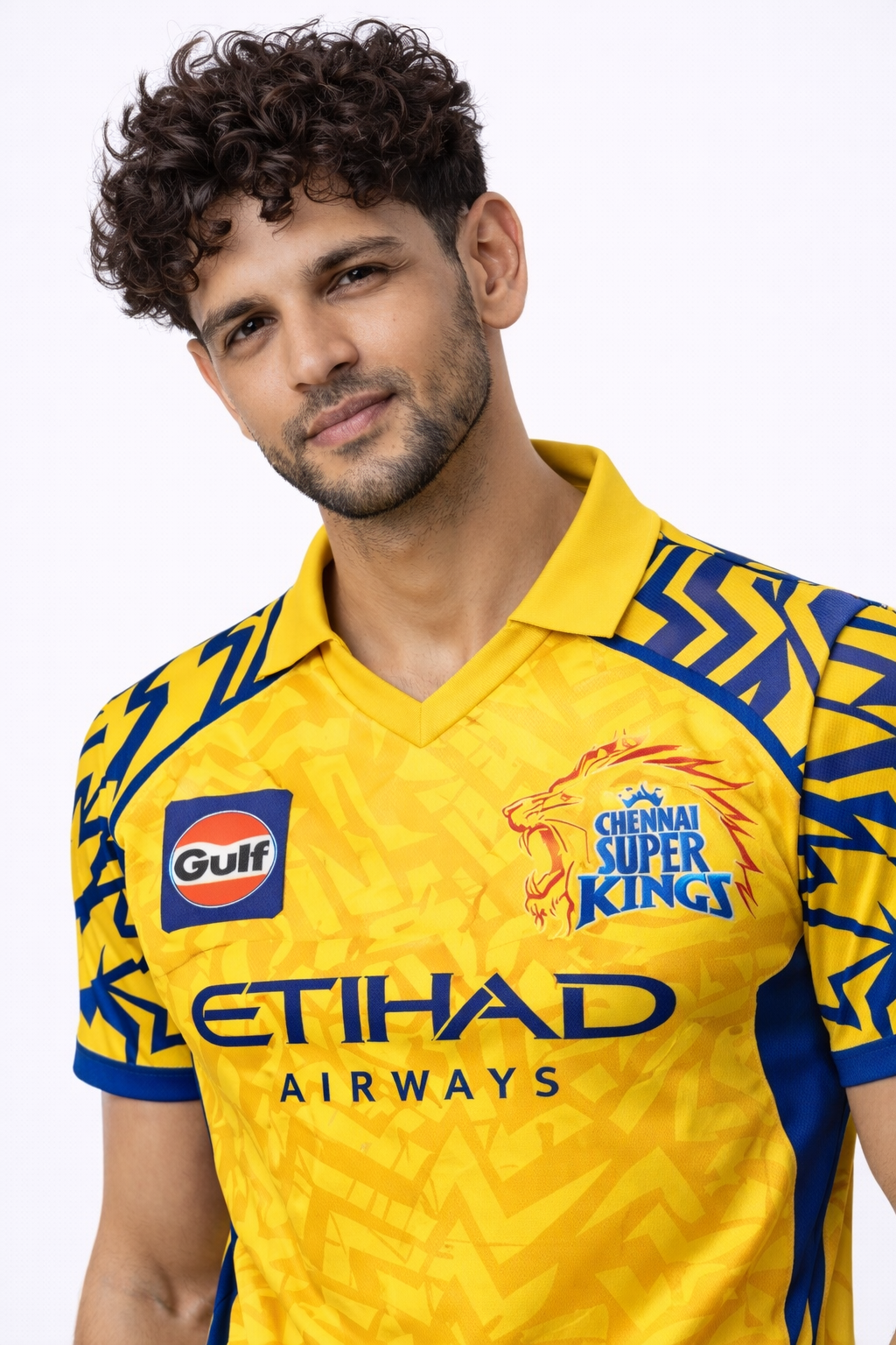 CSK Official Fan Jersey 2026 | Chennai Super Kings T-Shirt for Men