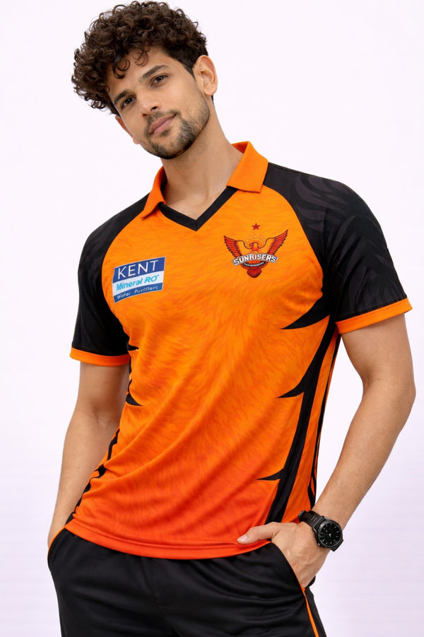 SRH Official Fan Jersey 2026 | Sunrisers Hyderabad T-Shirt for Men