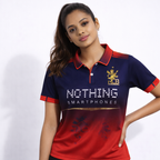RCB Official Fan Jersey 2026 | Royal Challengers Bengaluru T-Shirt for Women