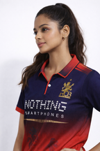 RCB Official Fan Jersey 2026 | Royal Challengers Bengaluru T-Shirt for Women