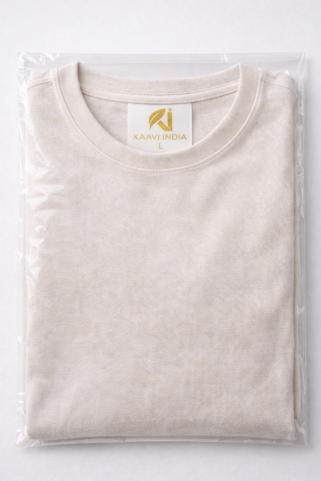 Premium Oversized Cotton T-Shirt Off White