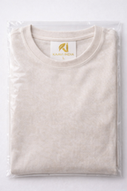 Premium Oversized Cotton T-Shirt Off White