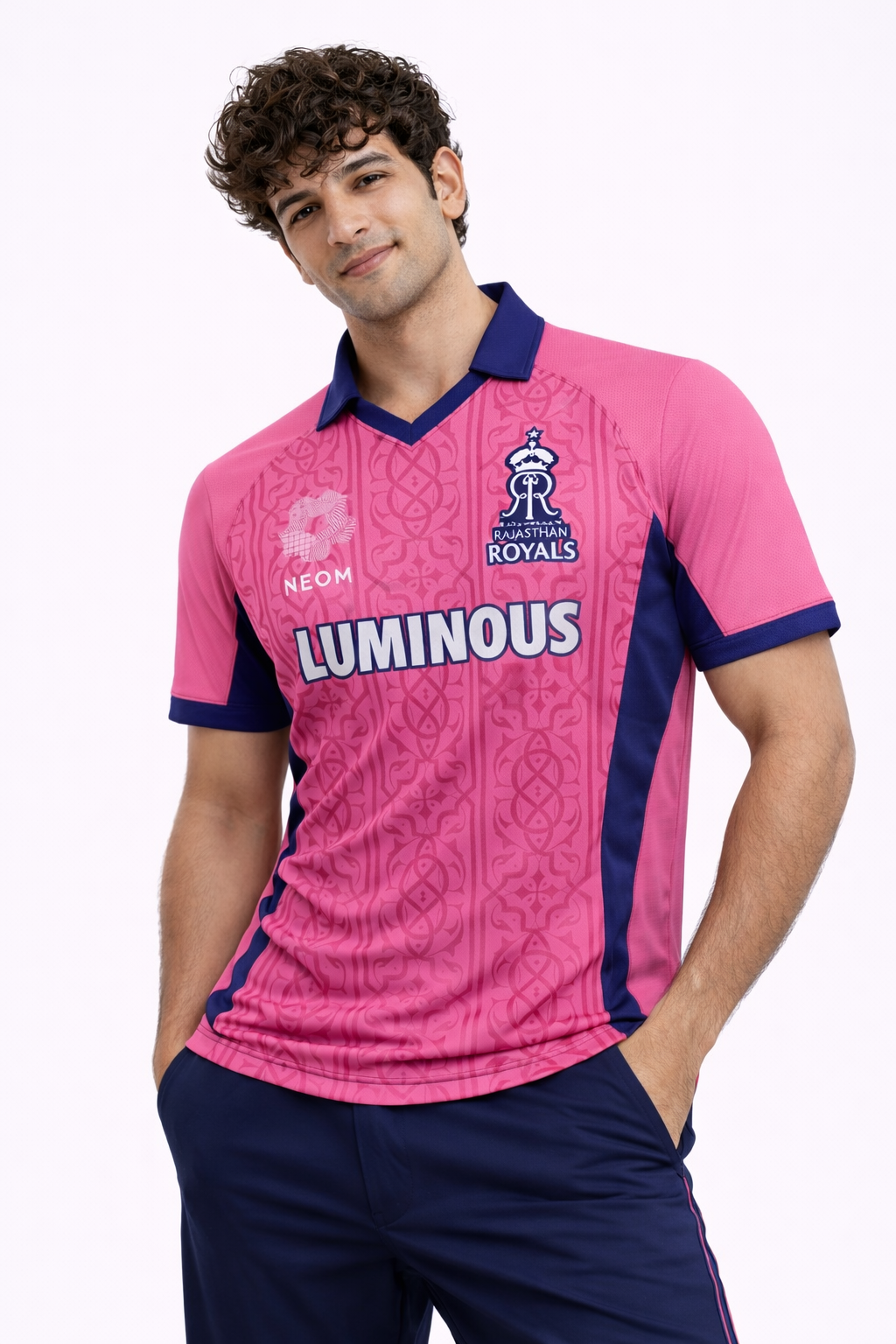 RR Official Fan Jersey 2026 | Rajasthan Royals T-Shirt for Men