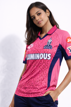 RR Official Fan Jersey 2026 | Rajasthan Royals T-Shirt for Women