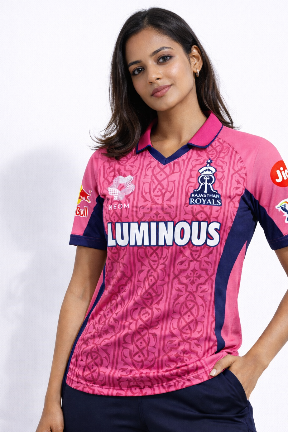 RR Official Fan Jersey 2026 | Rajasthan Royals T-Shirt for Women
